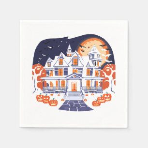 Serviette En Papier Maison hantée