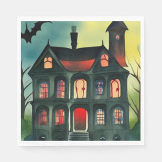 Serviette En Papier Maison hantée