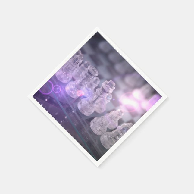 Serviette En Papier Maître d'échecs (Coin)