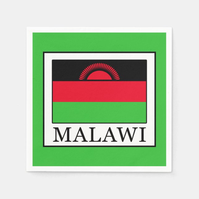 Serviette En Papier Malawi (Devant)