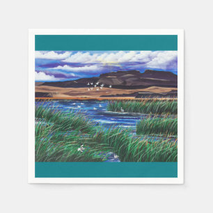 Serviette En Papier Malheur Bird Refuge Napkin