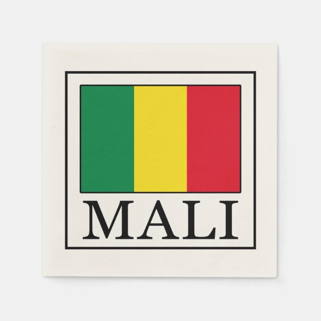 Serviette En Papier Mali (Devant)