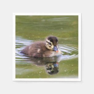Serviette En Papier Mallard Duckling