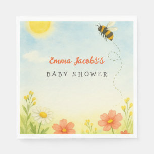 Serviette En Papier Maman À Être Sexe Baby shower Neutre serviettes