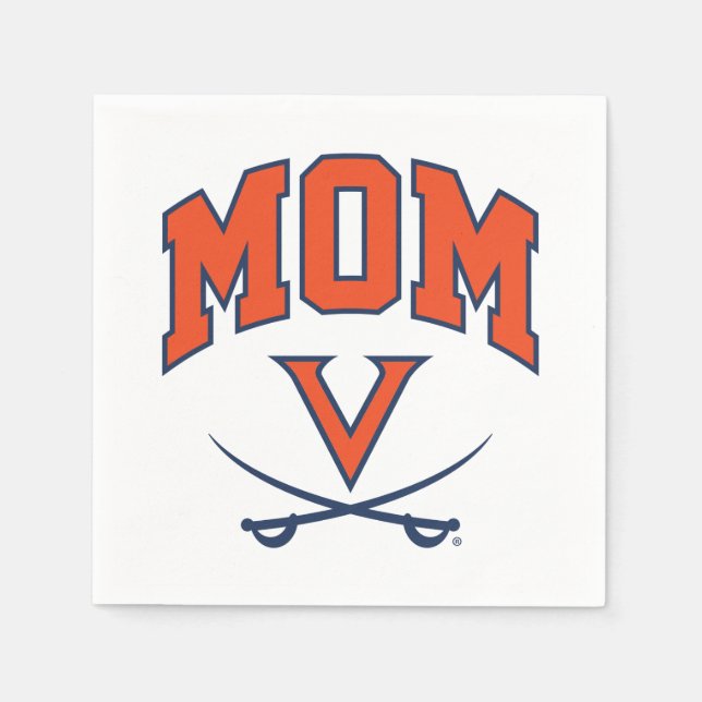 Serviette En Papier Maman des Cavaliers de la Virginie (Devant)
