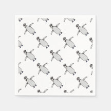 Manchot de dessin animé