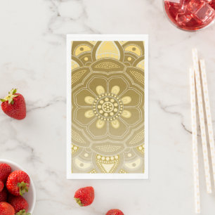 Serviette En Papier Mandala Creation, tous les points pour un 2
