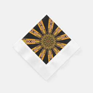 Serviette En Papier Mandala Décoratif