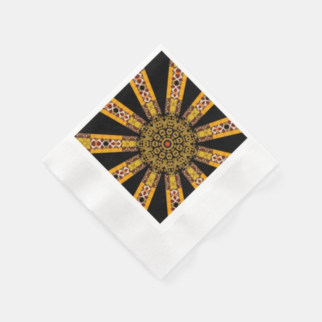 Serviette En Papier Mandala Décoratif  (Coin)