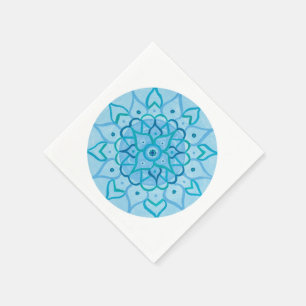 Serviette En Papier Mandala Napkins