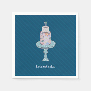 Serviette En Papier Mange Du Gâteau