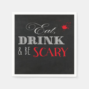Serviette En Papier Mangez la boisson et soyez les serviettes