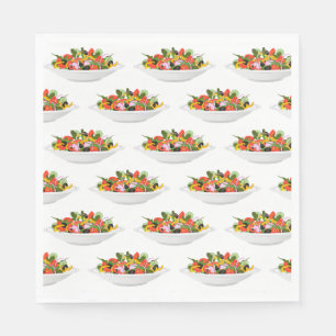 Serviette En Papier Mangez plus de plantes frais motivation salade let