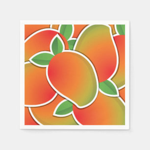 Serviette En Papier Mangue funky