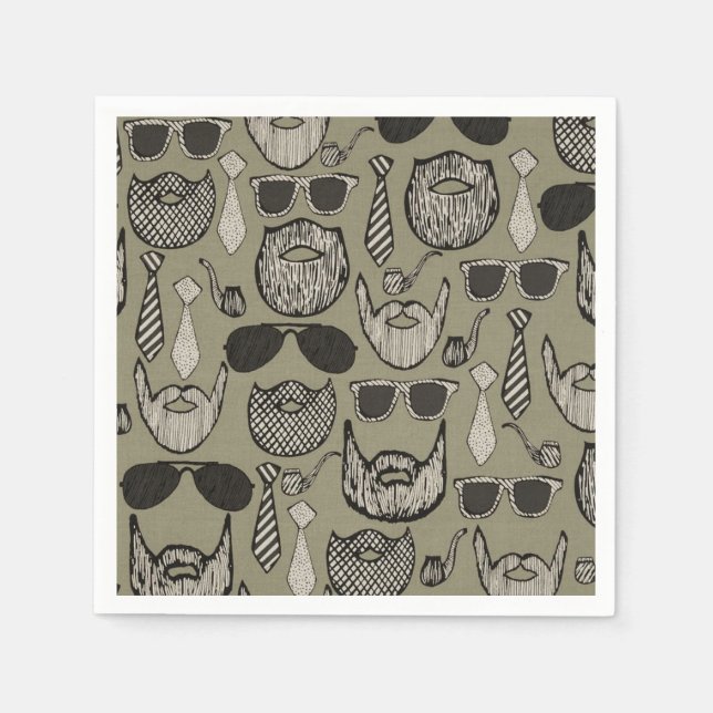 Serviette En Papier Manscaping (Devant)