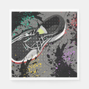 Serviette En Papier Marcher par