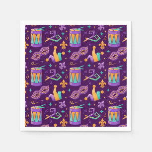 Serviette En Papier Mardi Gras mardi gras Carnaval