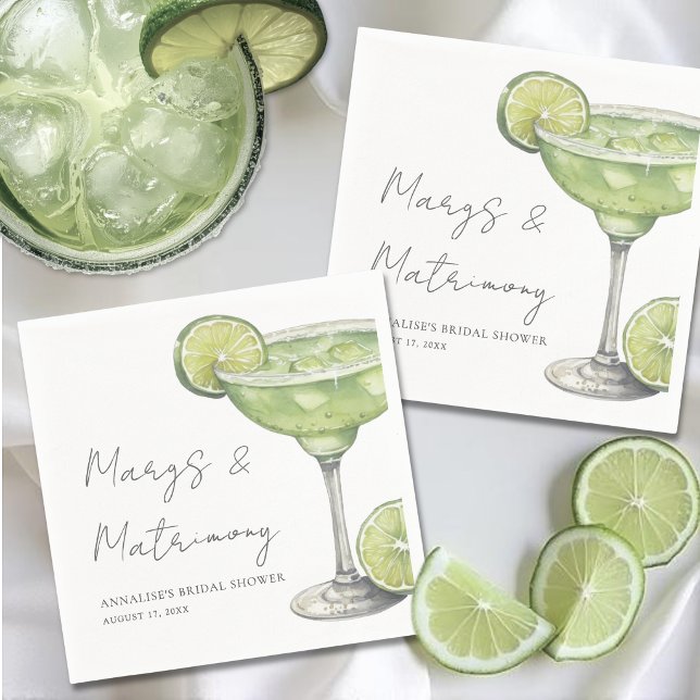 Serviette En Papier Margarita Shower de Mariage (a lime margarita from the top down. put on a gray background. make it hyper realistic)