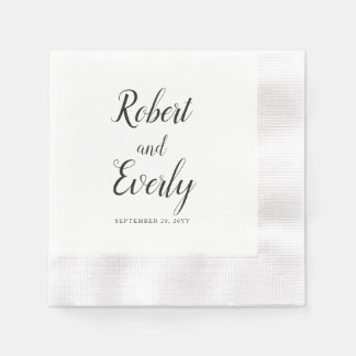 Serviette En Papier Mariage
