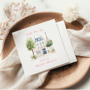 Serviette En Papier Mariage à Paris Café Parisien