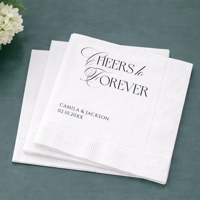 Serviette En Papier Mariage À Tout Jamais (Créateur téléchargé)