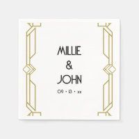 Mariage Art déco