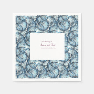 Serviette En Papier Mariage artistique serviette