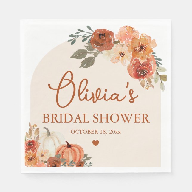 Serviette En Papier Mariage Bohème à la Tomate pour une Fête de Fiança (Devant)