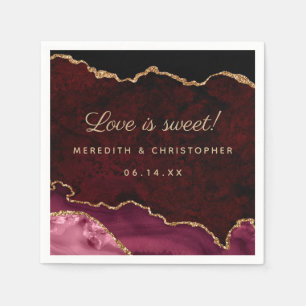 Serviette En Papier Mariage d'âge de Bourgogne