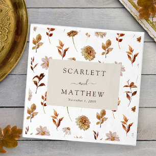 Serviette En Papier Mariage d'automne