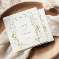 Mariage de cadre Fleur sauvage Pastel