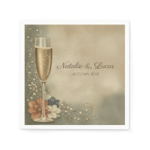 Mariage de Champagne Floral de Couple