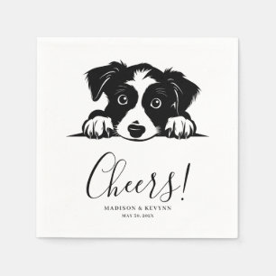 Serviette En Papier Mariage de serviettes de chien