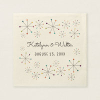 Mariage de style moderne moderne rétro Vintage