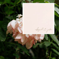 Mariage de style moderne simple