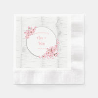 Mariage d'écorce cerise en fleurs
