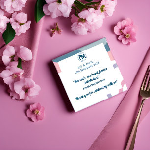 Serviette En Papier mariage grovy Cool Couleurs été