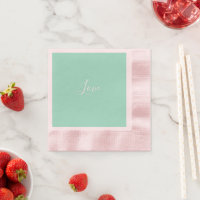 Mariage minimaliste couleur unie Pastel personnali