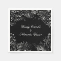 Mariage noir gothique classique