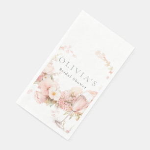 Serviette En Papier Mariage Petal et Prosecco