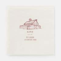 Mariage rouge roux routé