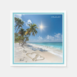 Serviette En Papier Mariage spécial été