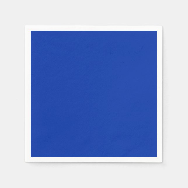 Serviette En Papier mariage "VBRANT Blue" (Devant)