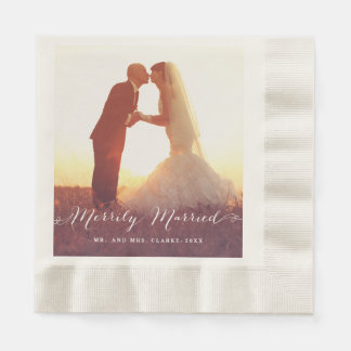 Serviette En Papier Marié par erreur | Papier mariage