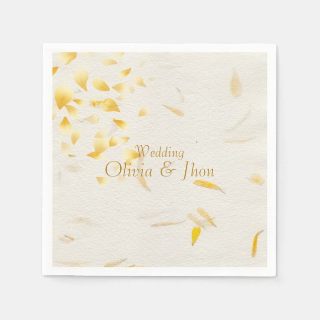 Serviette En Papier Mariposas de Amor (Devant)