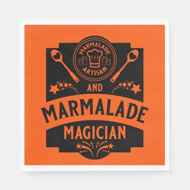 Serviette En Papier Marmalade Jam (Devant)