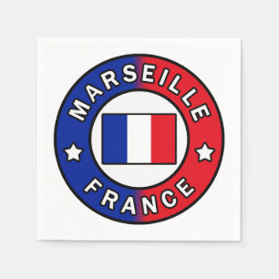 Serviette En Papier Marseille France
