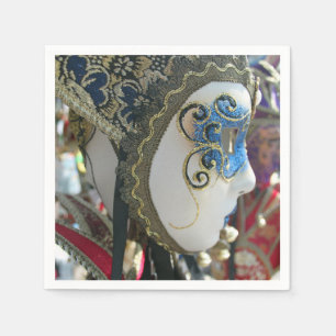 Serviette En Papier Masque du Carnaval de Venise