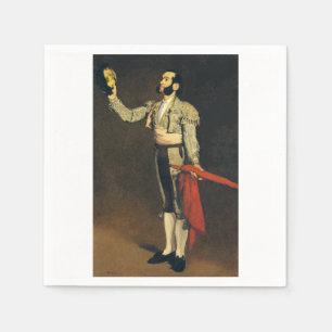 Serviette En Papier Matador espagnol par Edouard Manet