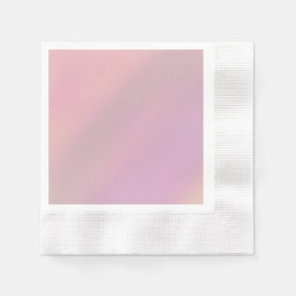 Serviette En Papier Mauve Rose Pâle Douce 80s